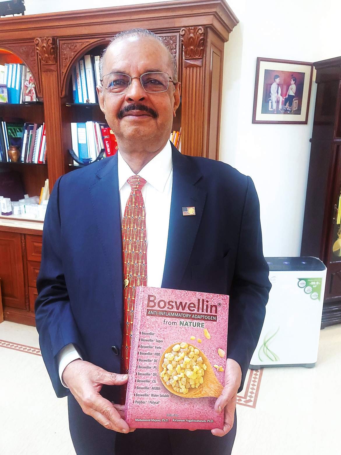 Sabinsa Founder Dr. Muhammed Majeed Publishes Fourth Book on Boswellia