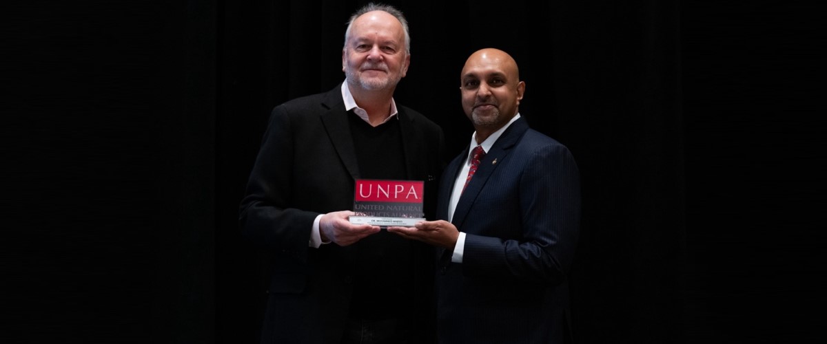 UNPA Honors Sami-Sabinsa’s Global CEO Shaheen Majeed and Late Founder Dr. Muhammed Majeed