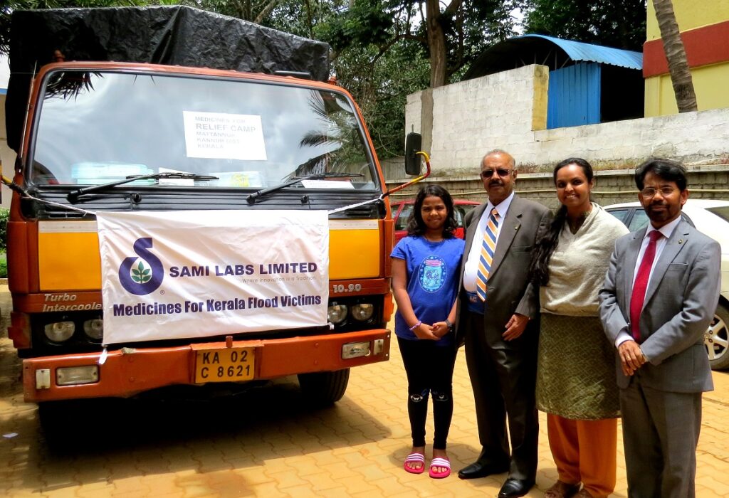 Dr. Majeed donates Rs 5.5 crores to Kerala Chief Minister’s Distress Relief Fund along with adopting one village devastated in the flood