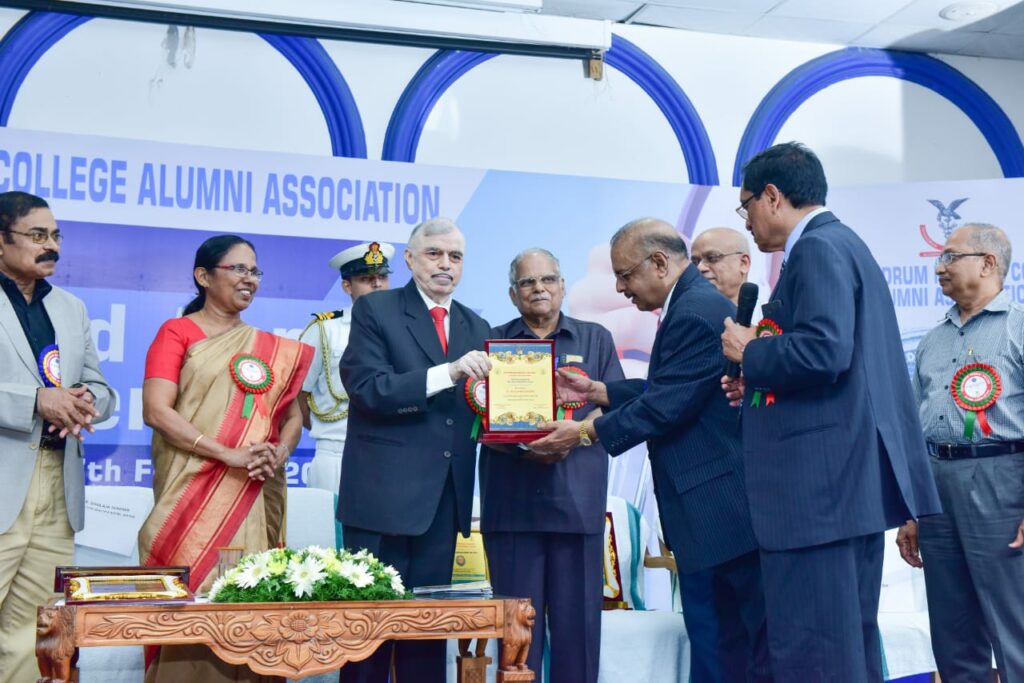 Dr. Muhammed Majeed, Founder & Chairman of Sami Labs was honored on the occasion of Annual Celebration of Alumni Association of Trivandrum Medical College