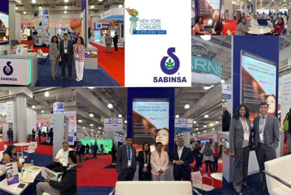 Sabinsa to Showcase Innovative Hair Care & Skin Care Actives at NYSCC 2023